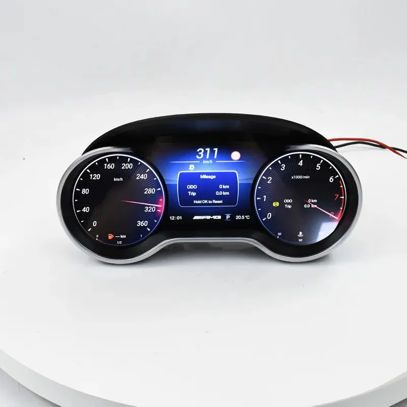 

12.3 Inch Car Lcd Digital Dashboard for ML GL 2005-2010 Panel Virtual Instrument Cluster CockPit GPS