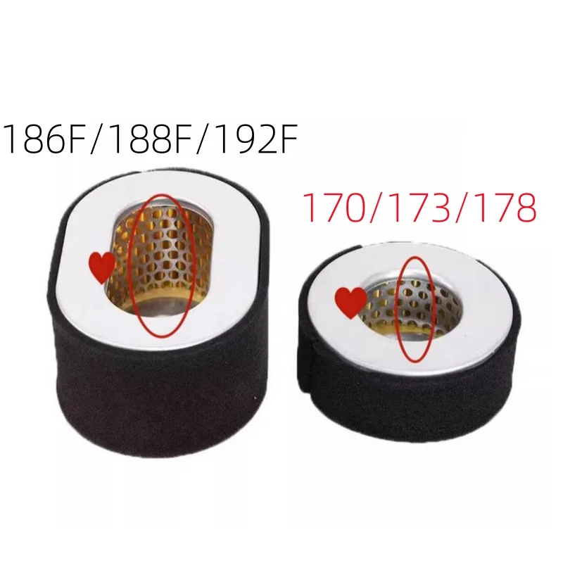 AIR FILTER OIL FILTER DIESEL FILTER FIT DIESEL GENERATOR 3KW 5KW 7KW KDE6500 KDF7500 ENGINE 178F KM186F 192F GENERATOR PART