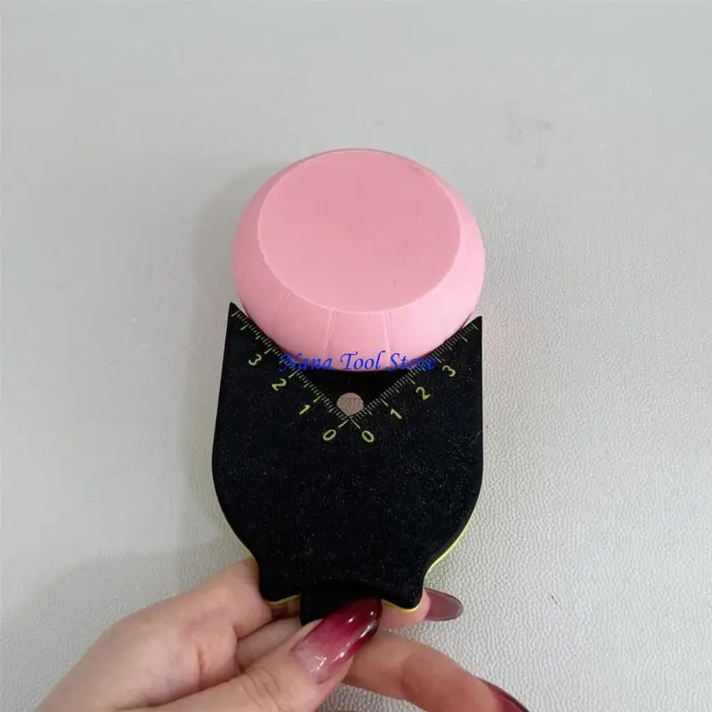 31GJ Radiuses Measurement Gauge Tool For Measuring Round Edges