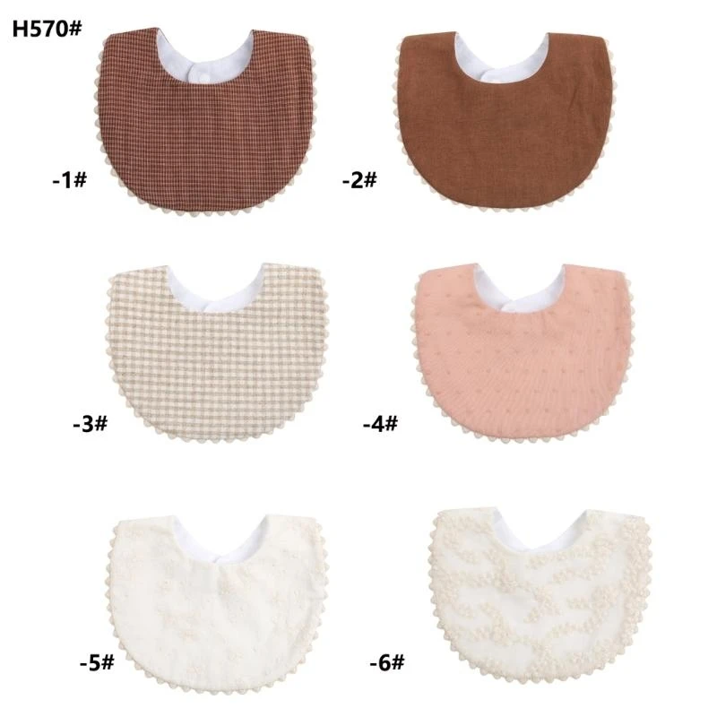 

Baby Drooling Towel Comfortable Teething Bib for Newborns to Toddler 0-24 Months G2TD