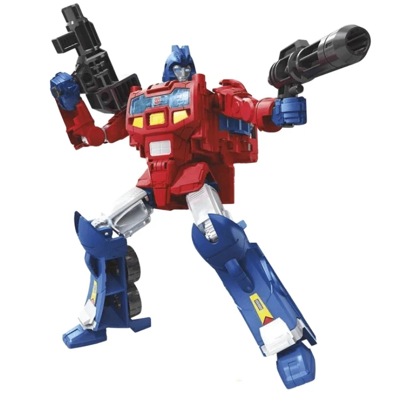 Figura de ação colecionável Transformers Série G, O Poder dos Primes Nível L, Optimus Prime, Orion Pax, Presente do Robô Anime, Em Stock, TM