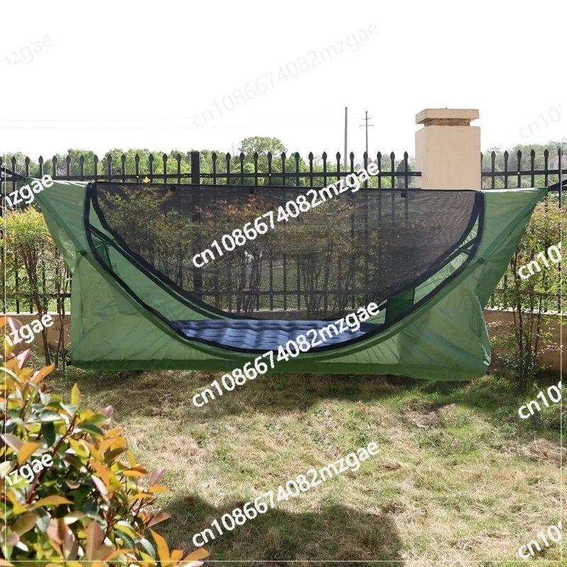 With Air Mattress Mosquito Net and Awning Waterproof Outdoor Indoor Fitness New Design Garden Swing Hammock for Outdoor Camping