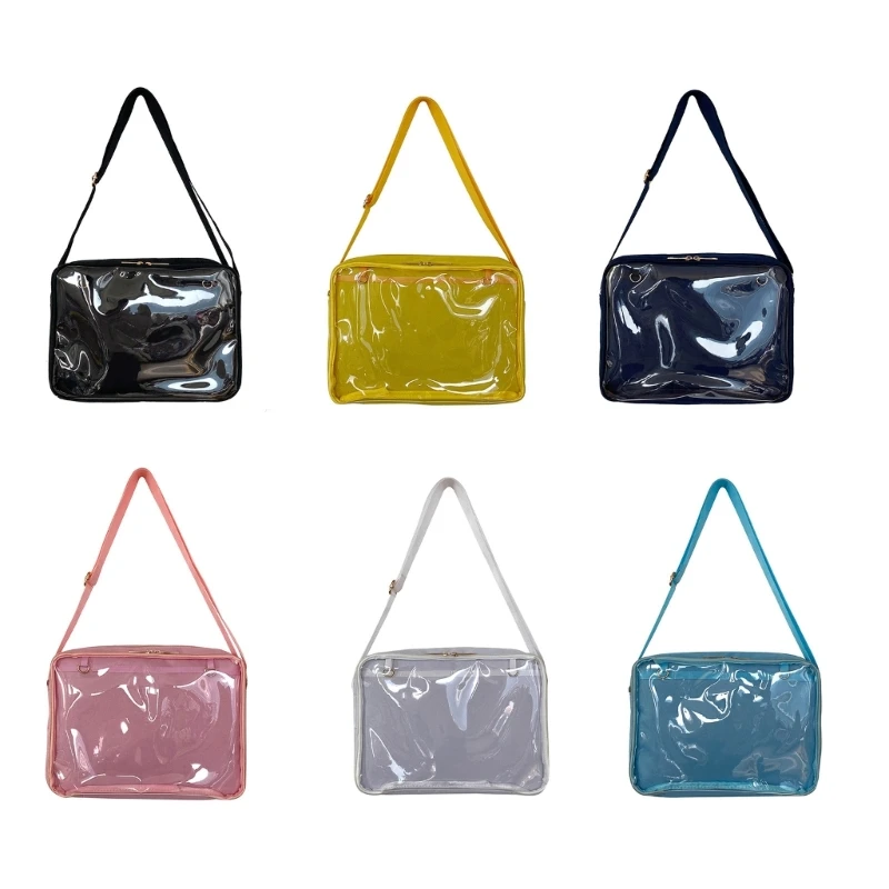 Crossbody Shoulder Bags Uniform Bag Ita Bag Clear Schoolbag for Girl