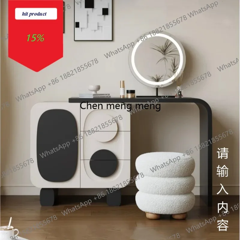 

Туалетные столики M45 для дома: элитные, с телескопическим хранением, дизайнерские, для спальни, простые и современные.