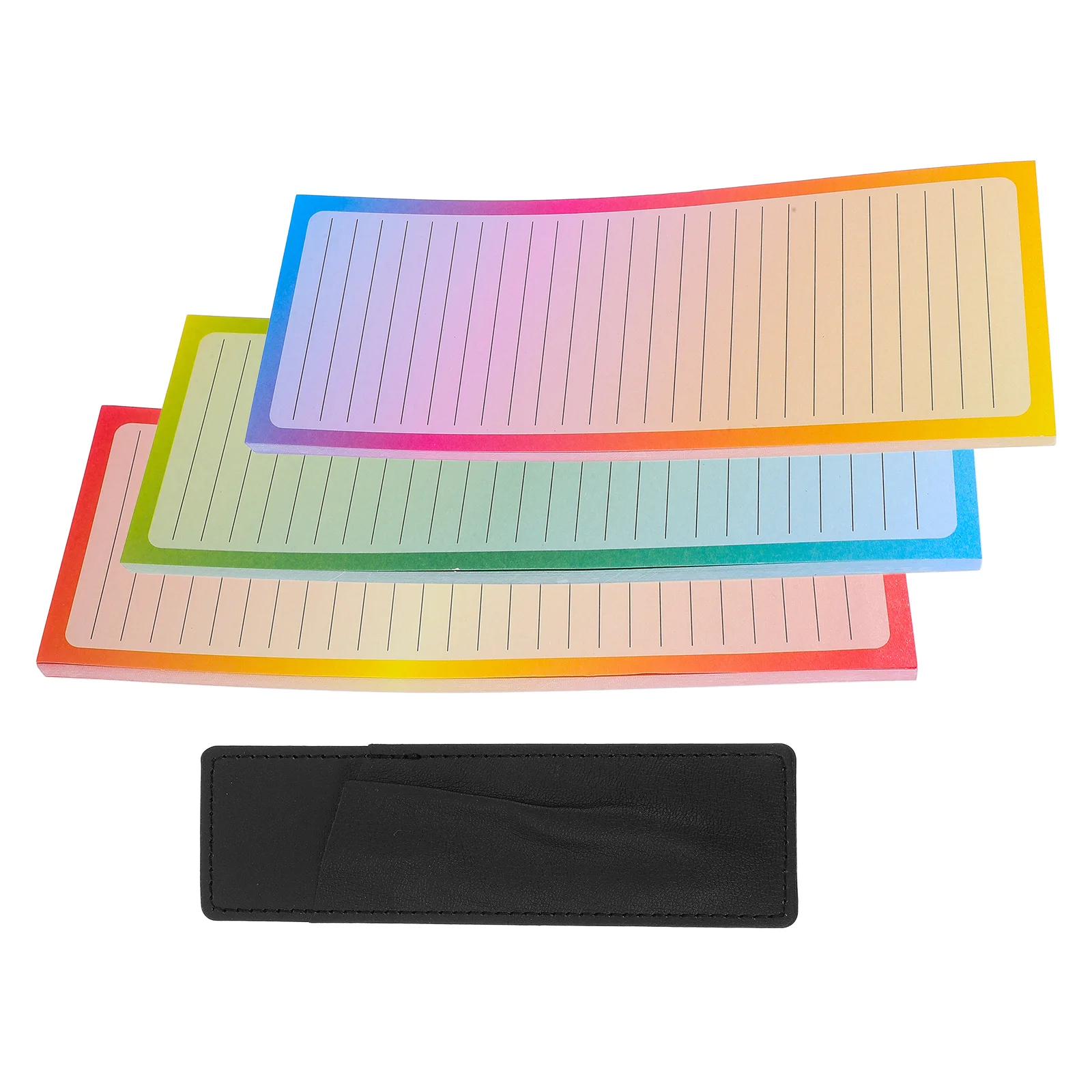 مجموعة واحدة من وسادة الملاحظات المغناطيسية للثلاجة تتضمن حامل أقلام، منطقة كتابة كبيرة، بقالة تبقى مسطحة على باب الثلاجة