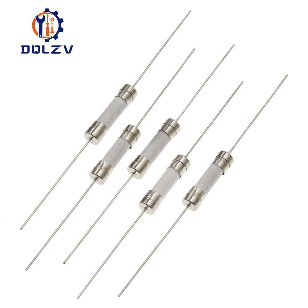 Quick Break 5X20MM Ceramic Fuse Slow Blow Tube Fuse With Pin 5*20MM 250V 0.5A 1A 2A 3A 4A 5A 6A 7A 8A 10A 12A 15A 20A 25A 30A