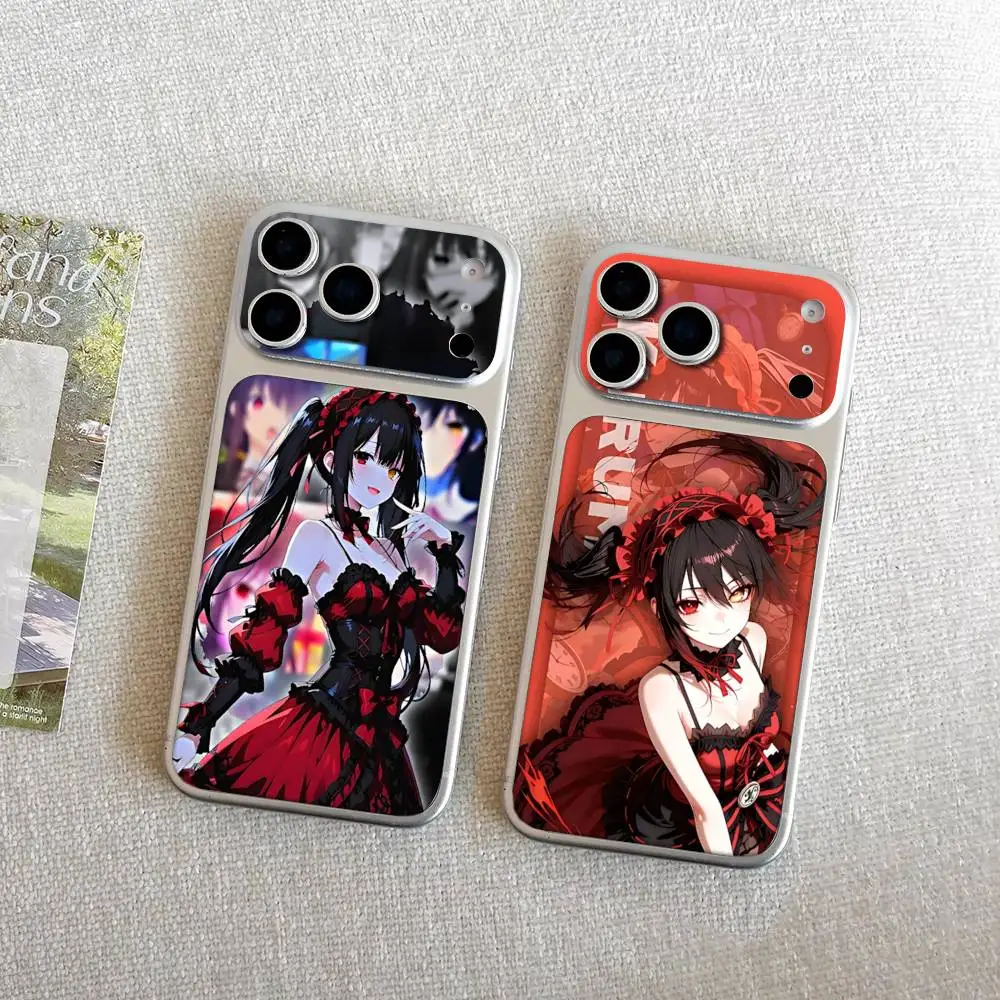 

Vintage Cartoon T-tokisaki Anime K-kurumi Skin Sticker For IPhone 17Pro/Pro Max Decal Protective Film For Back, Frame