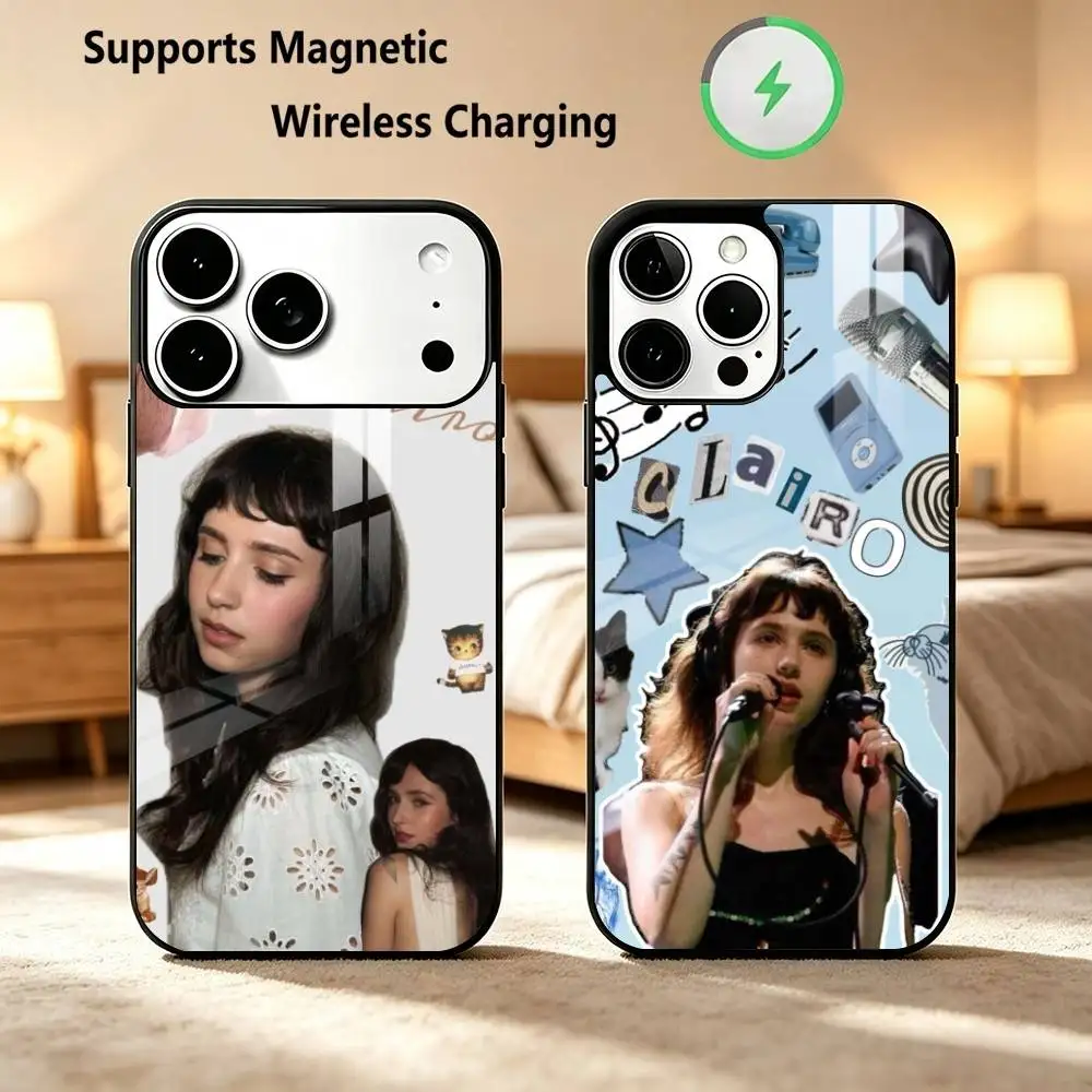 Clairo S-Singer Indie-Pop  Phone Case For iPhone18 17,16,15,14,13,12,11 Plus,Pro Allows magnetic wireless charging Gift