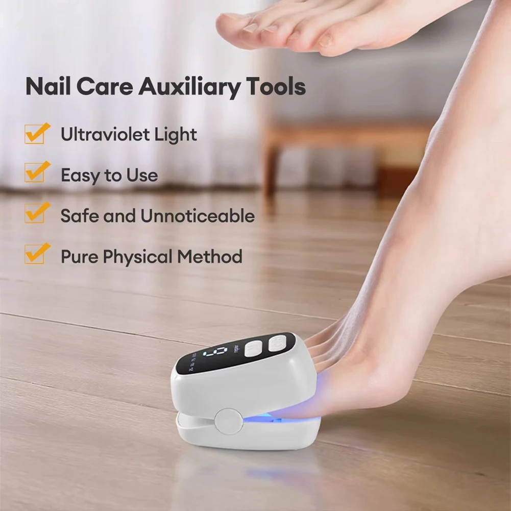 A66I New UV LED Nail Dryer Lamp MINI Nail Light Fast Dry Curing Single Finger Professional Manicure Machine for Gel Polish