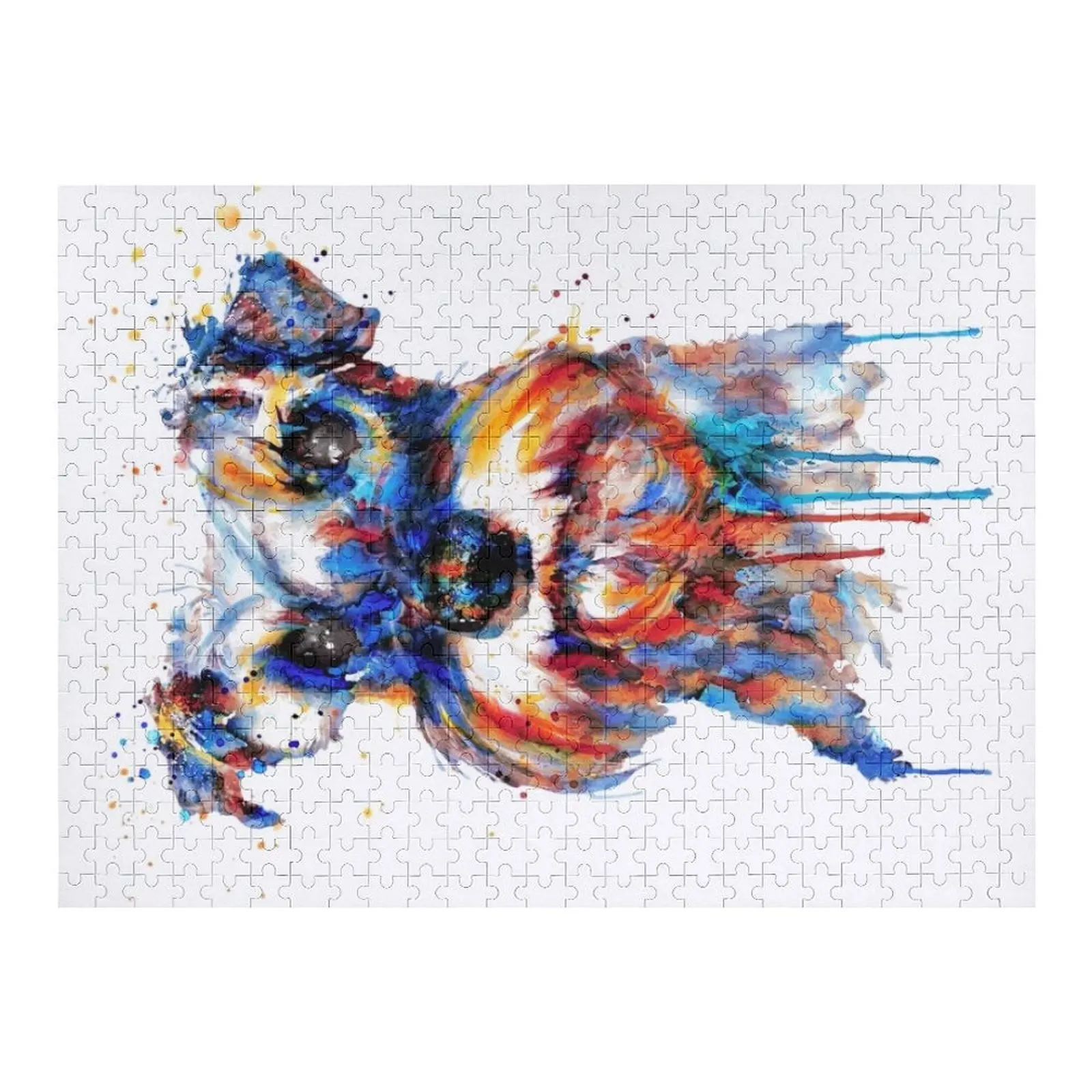 

Schnauzer Head Jigsaw Puzzle Customs With Photo Personalized Gifts Wood Adults Puzzle