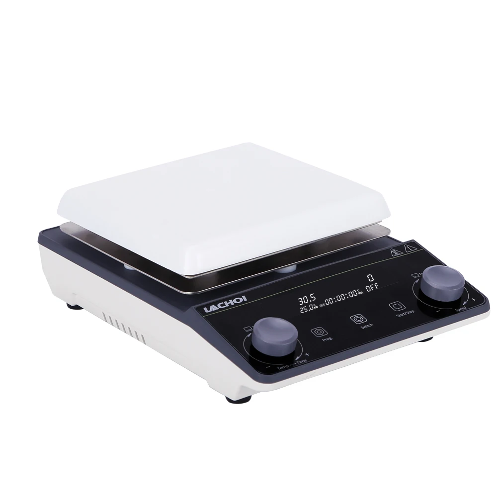 Lab Instrument Hotplate High Temperature Digital Display Electric Magnetic Stirrer with Heating Function