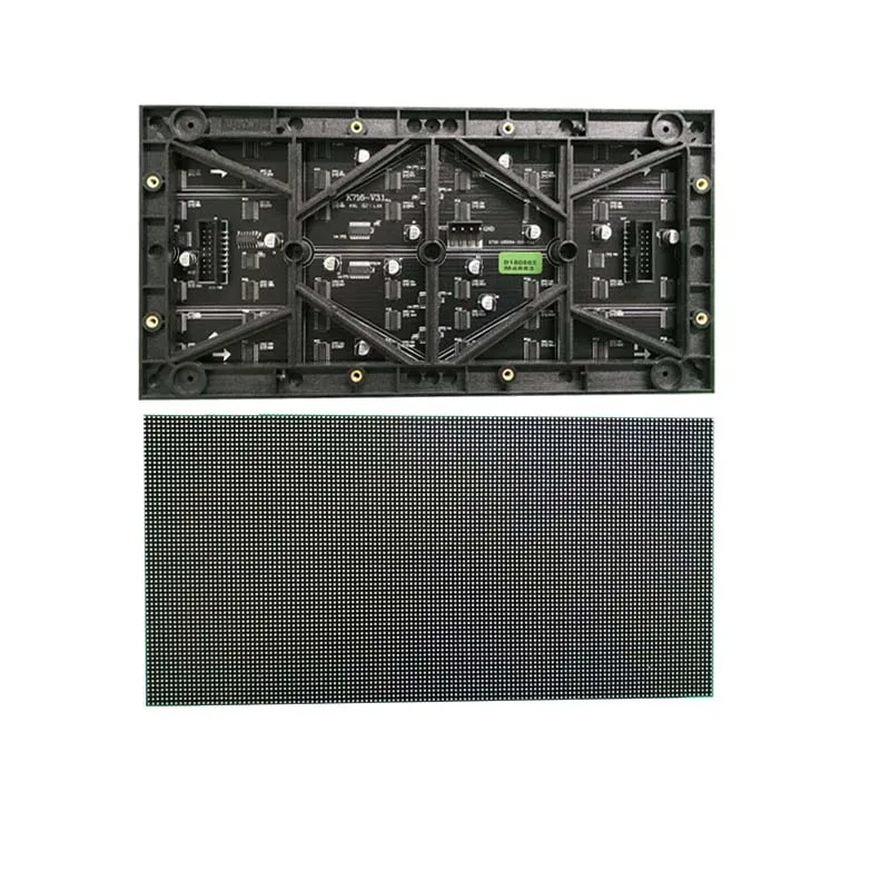 وحدة LED P2 لوحة تلفاز LED داخلية شاشة RGB LED لوحة مصفوفة نقطية P2 128x64 بكسل لوحة LED منخفضة السعر