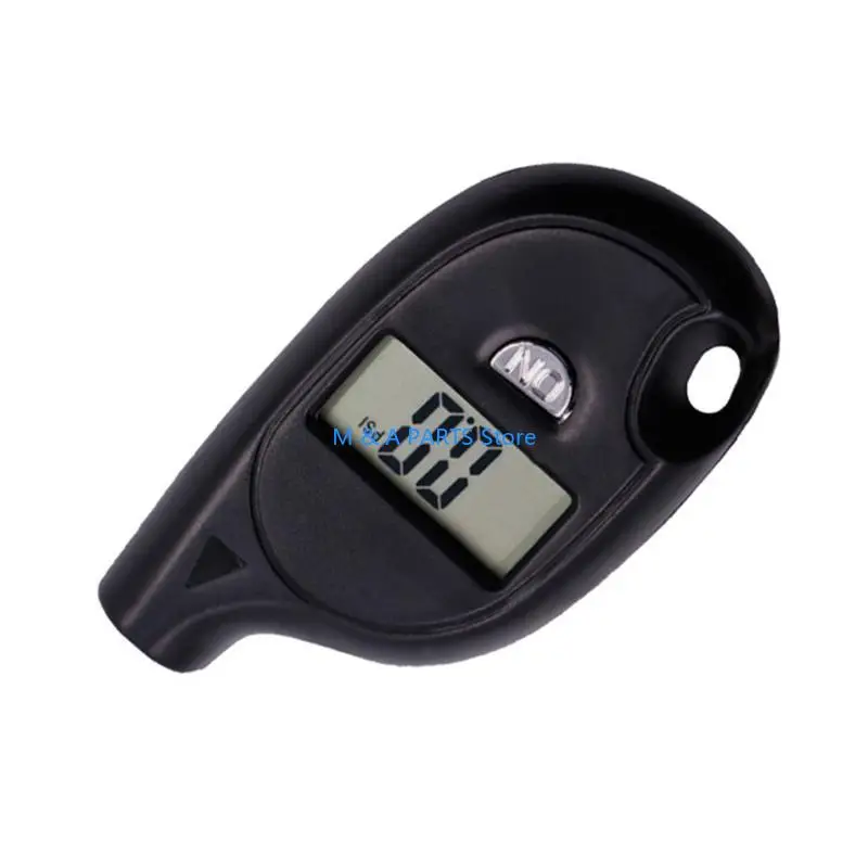 U1JF Digital Tire Pressão 4 unidades Medidor pneus LCD para carros motocicletas bicicletas