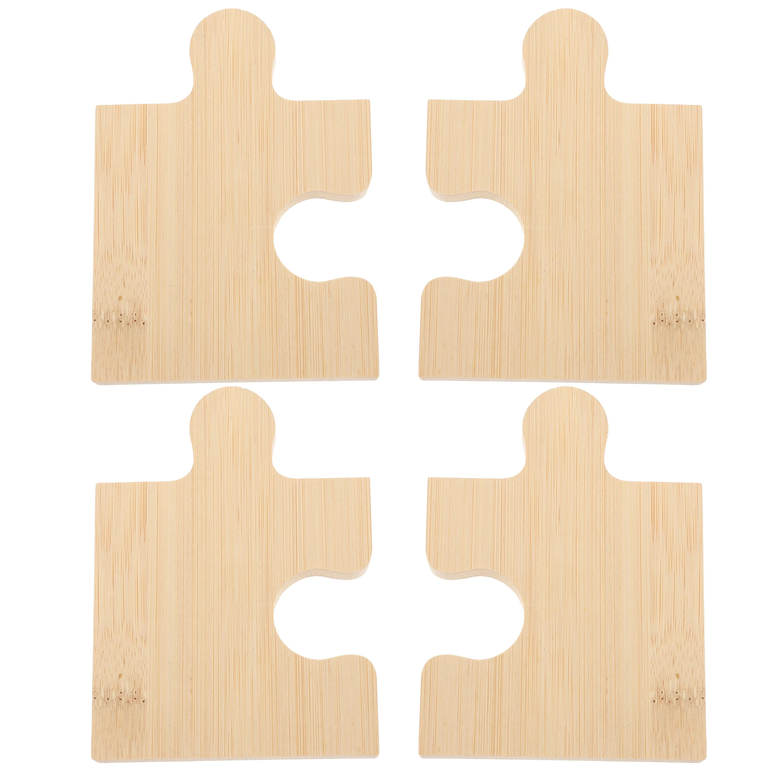 

4pcs Coaster Cup Mat Creative Beech Desk Puzzle Cup Pads Hot Coaster For Office Desk Pads Table Decor Office Drink Coasters