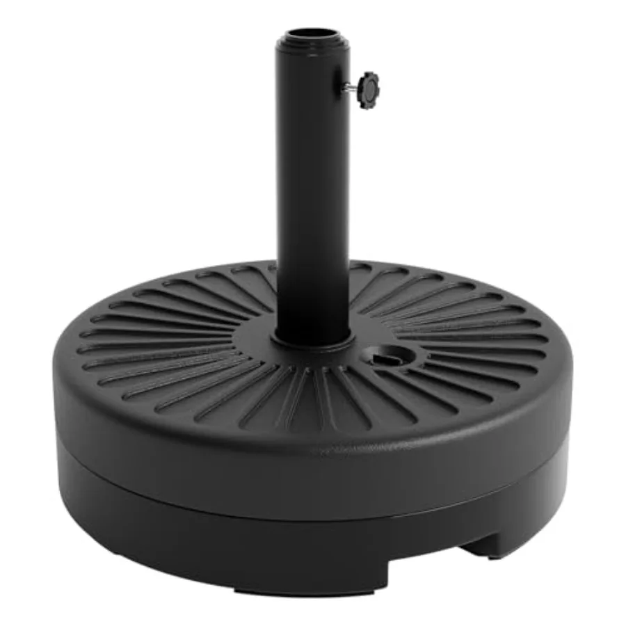 

Основание для зонта GarveeLife, усиленная конструкция, с регулируемым адаптером для стойки, подходит для стойок диаметром от 1,5 до 2,1 дюйма, для зонтов высотой от 7,5 до 11 футов.