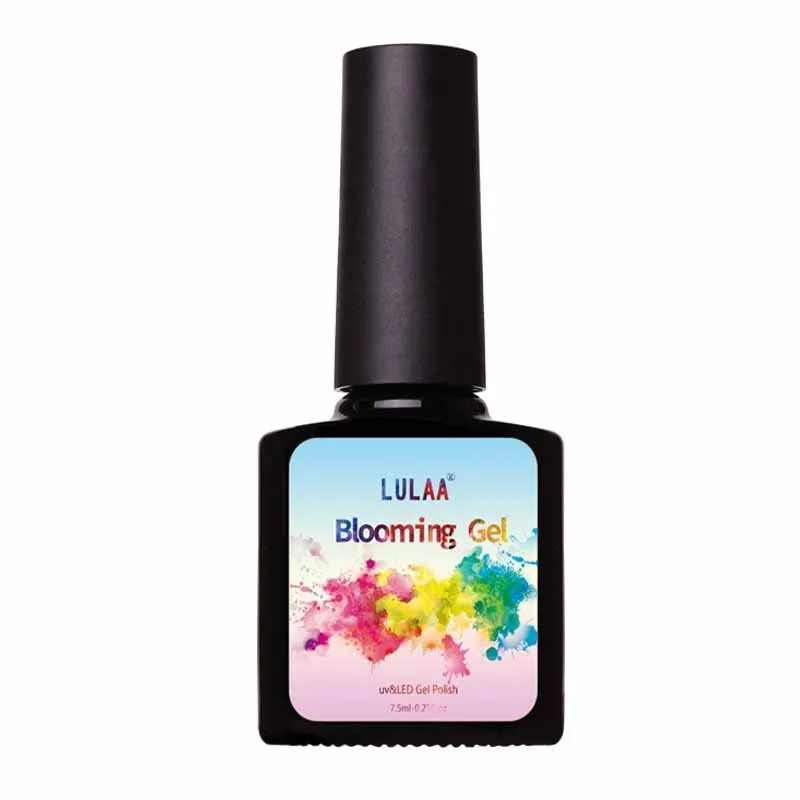 LULAA บานเจล7.5Ml สีน้ำ Nail Art Design Soak Off UV LED ทั้งหมดสำหรับเล็บเจล SN08