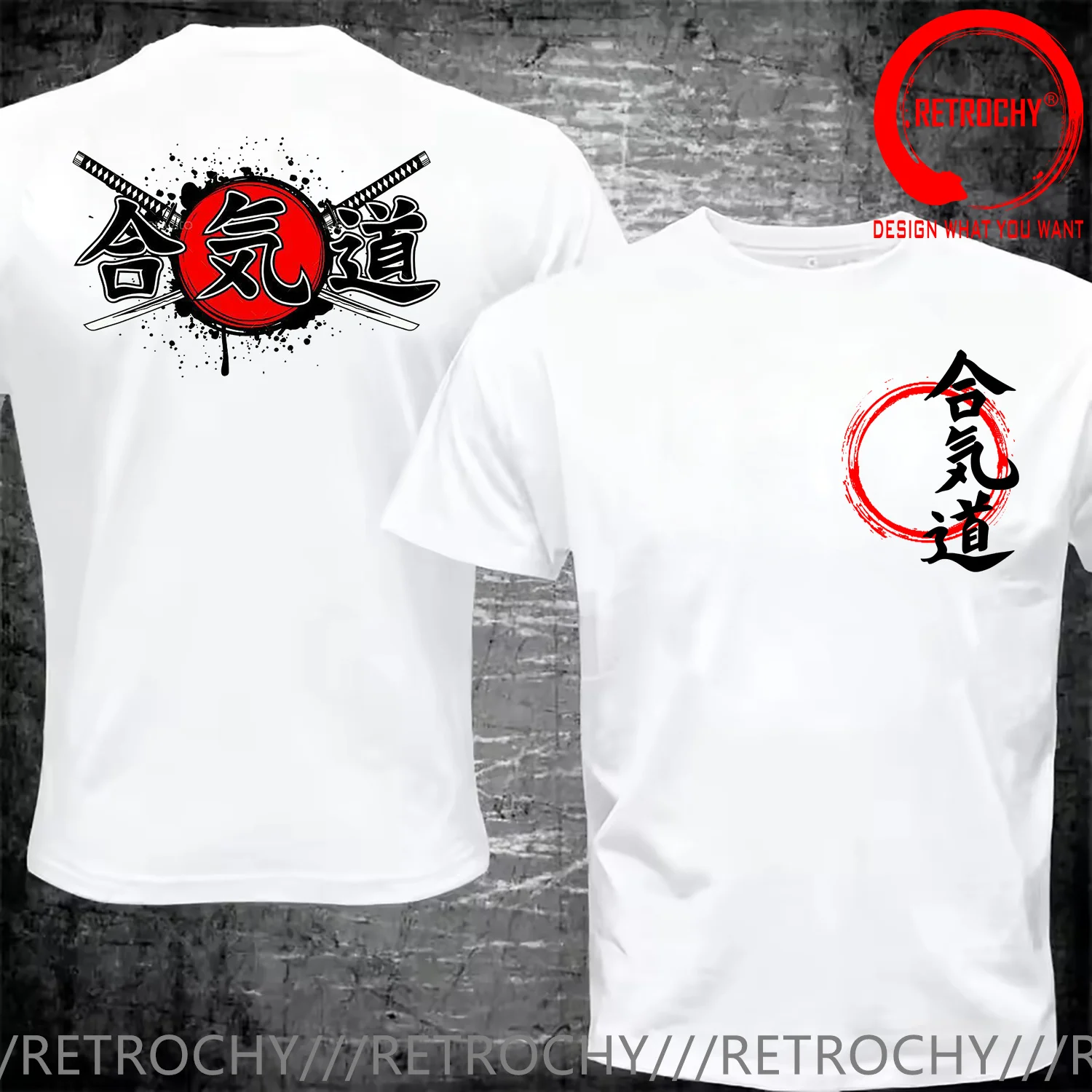 Hot Sale Japan Wushu Printed Fitness GYM T-shirt Aikido Take Exercise Casual Fashion Comfort Man TShirt Harajuku Style Loose Tee