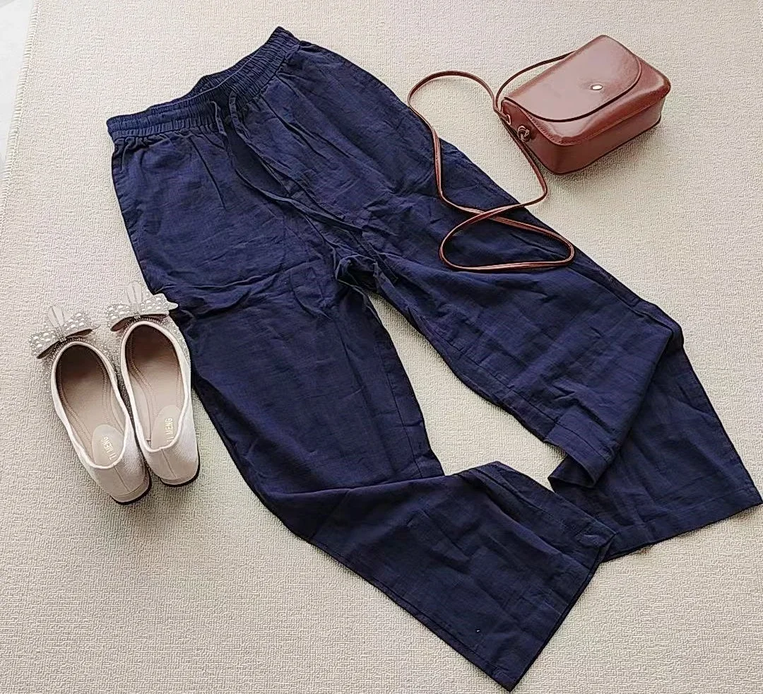 팝 뉴 팻 MM 패션 솔리드 컬러 큰 사이즈 심플하고 루즈한 다용도 디자인 감각의 아동용 바지