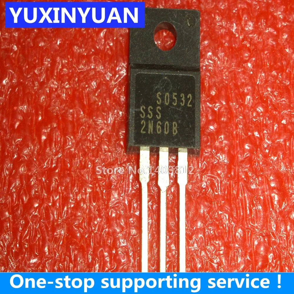 10 pçs/lote SSS2N60B SSS2N60 TO-220F IC NOVO EM ESTOQUE