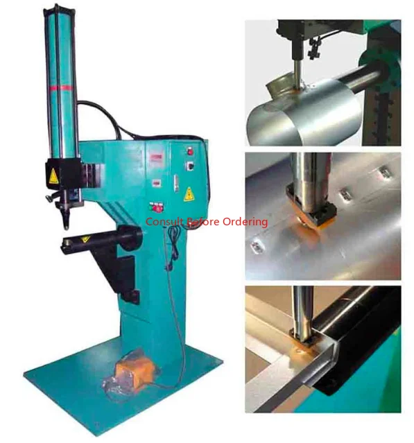 Rivetto a mano in lamiera Meno rivettatrice per ribaltatura per condotto d'aria HVAC