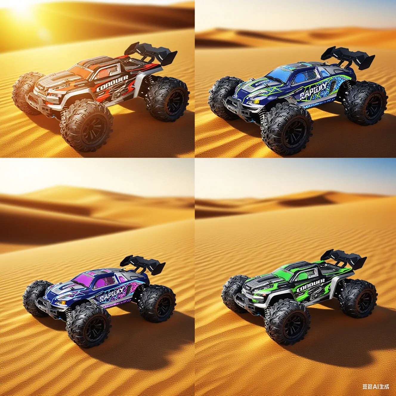

1:16 50KM/H 4WD RC Car with LED Remote Control Cars High Speed Drift Monster Truck for Kids Vs Wltoys 144001 Toys
