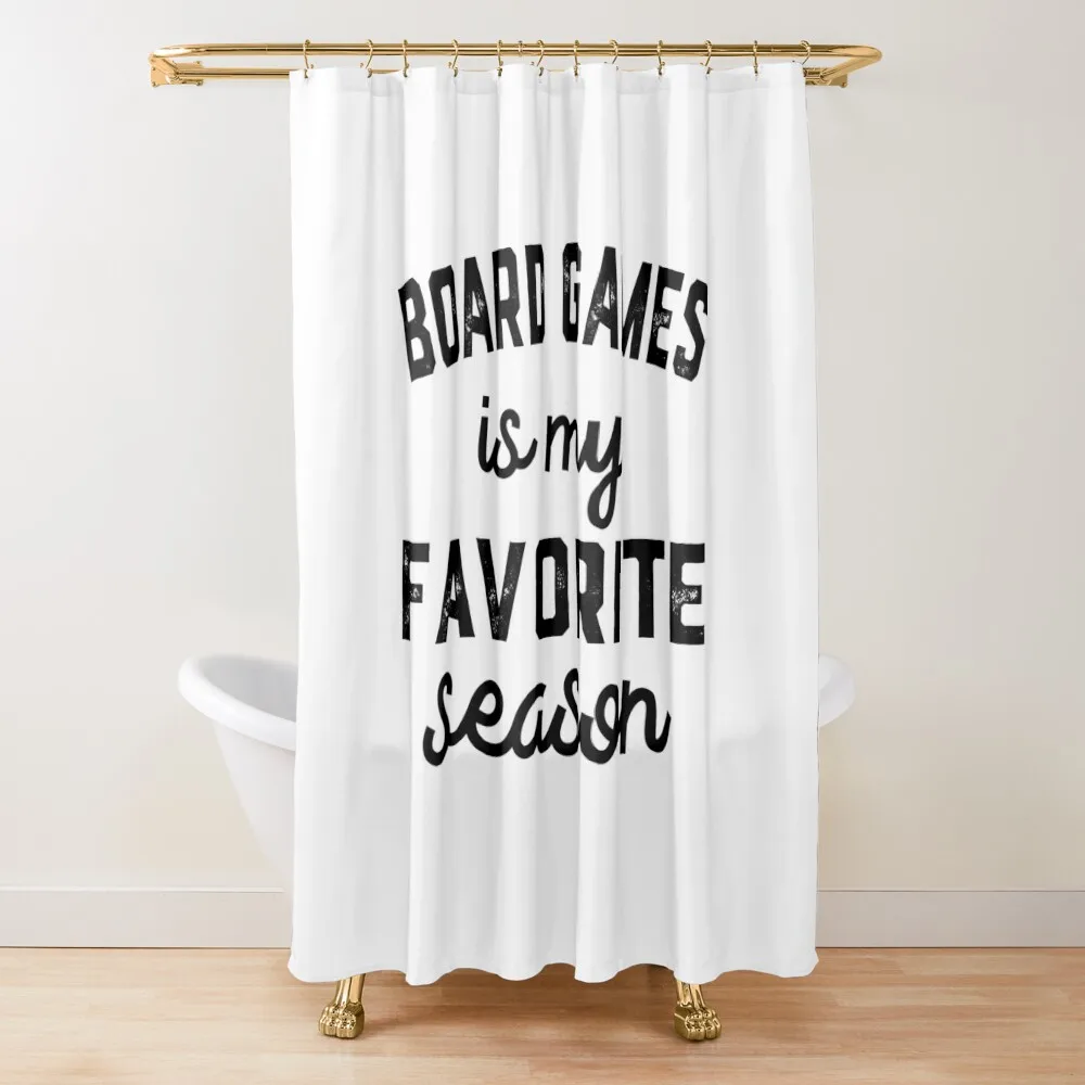 

Board games Season, Favorite Sports, Board games Mens Womens Lover Shower Curtain Modern Bathroom Accessories Bathtub Curtain