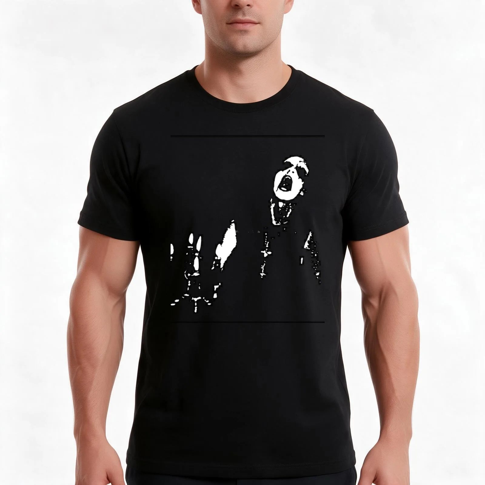 Darkthrone - True Norwegian Black Metal band Mask T-Shirt, Summer Casual Cotton Tee, Oversized Streetwear Tops, Unisex Men Women