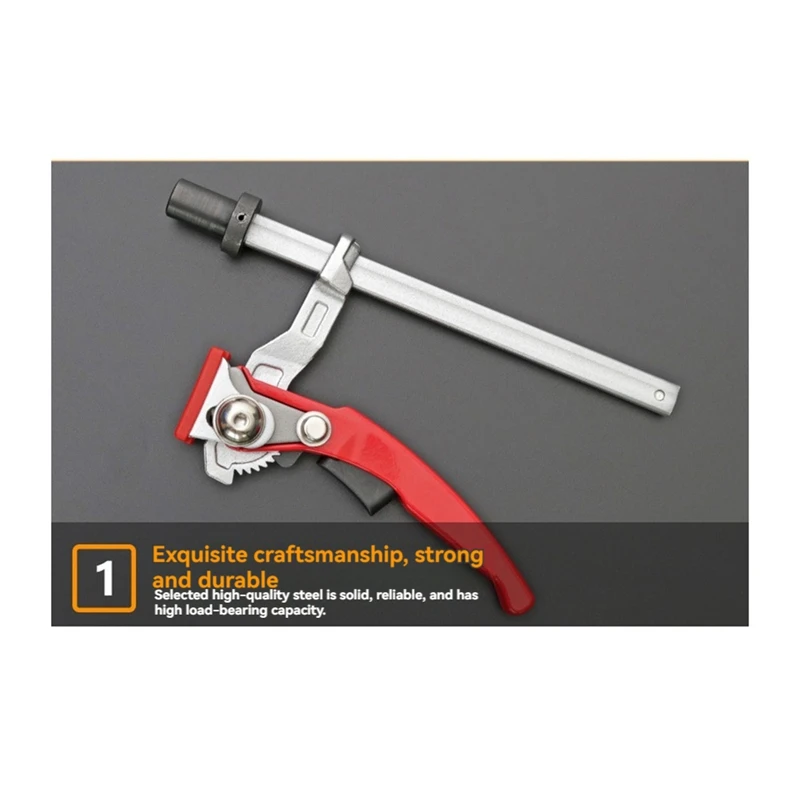 AB15-Woodworking Table Clamp, Desktop Quick Clamp, Quick Positioning Clamp, Woodworking Workbench, Base Diameter 19Mm