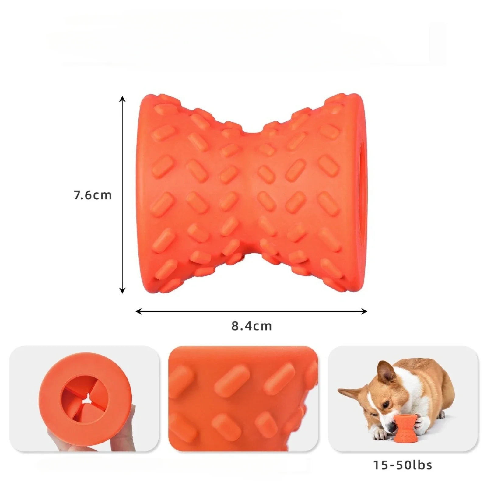 Dog Feeding Puzzle Toy Bone Reducing Boredom Bite Resistant Dogs Interactive Treat Dispensing Toy Chewing Toy Puppy