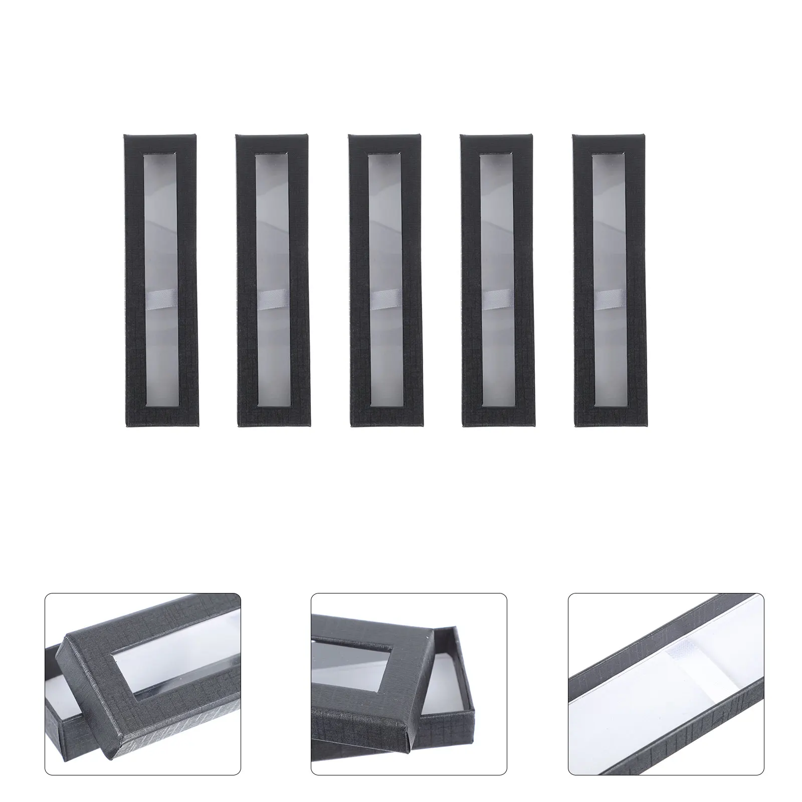 

5 PCS Organizers Pen Case Pencil Stylish Holder Desktop Storage Stationery Travel