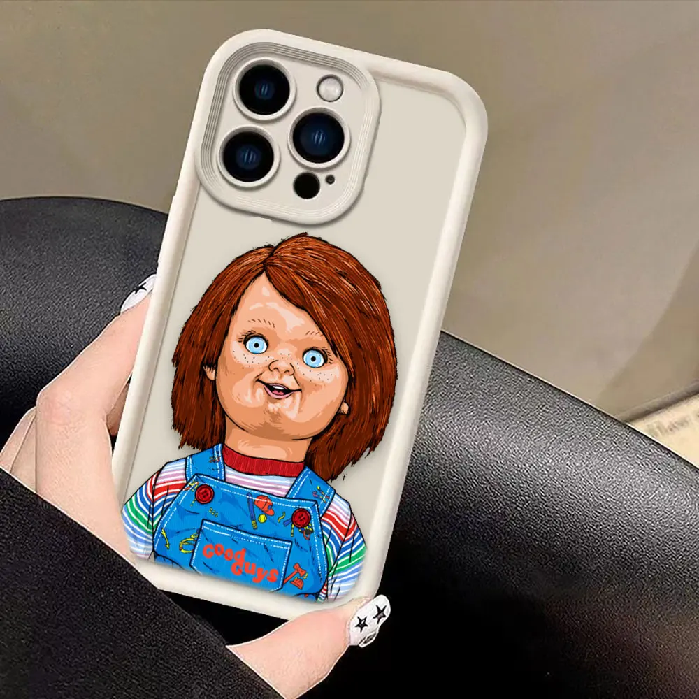 Charles Lee Ray C-Chucky Doll Cover Phone Case For Googel PIXEL 7 7A 8 8A 9 10 PRO XL Soft Silicone Case DIY Shell Funda Coque view 3