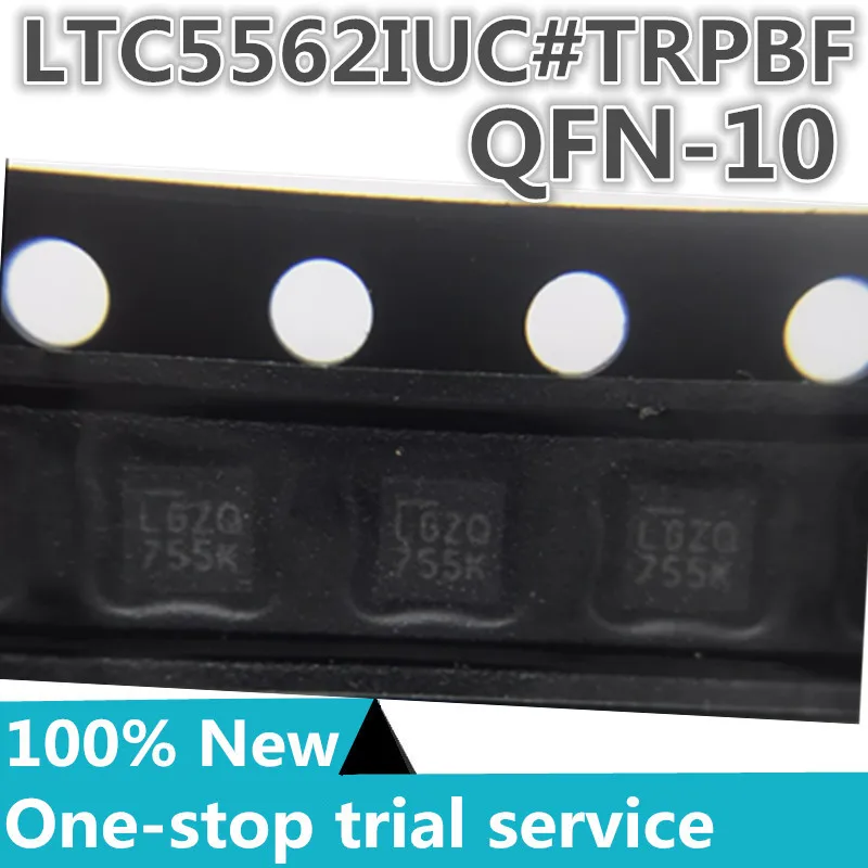 

1-100pcs %New original LTC5562IUC#TRPBF LTC5562IUC LTC5562 package QFN10 silk screen LGZQ RF mixer chip