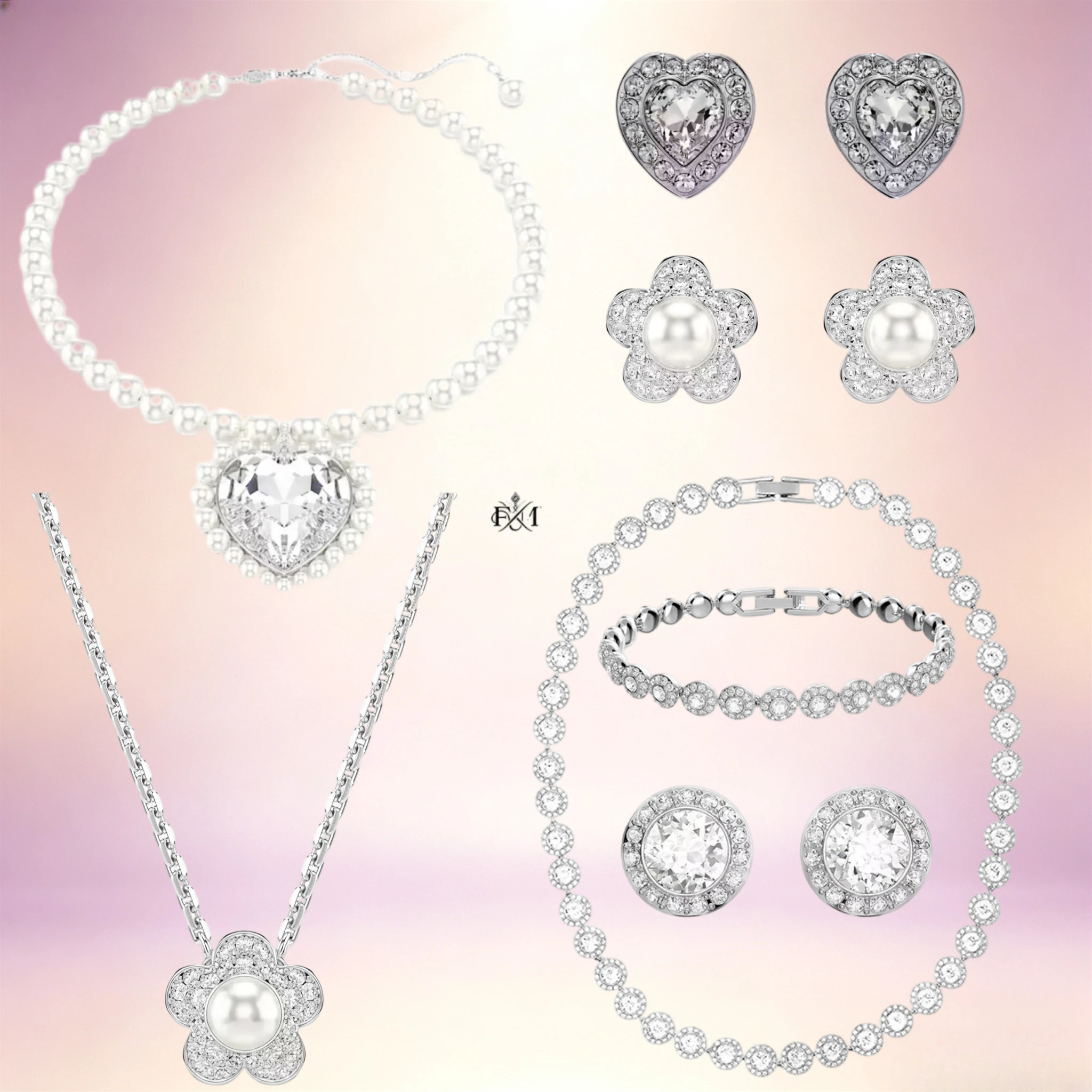 2026 New Original High Jewelry Set Collection Charming for Women Necklace Earrings Bracelet Best Wedding Gift
