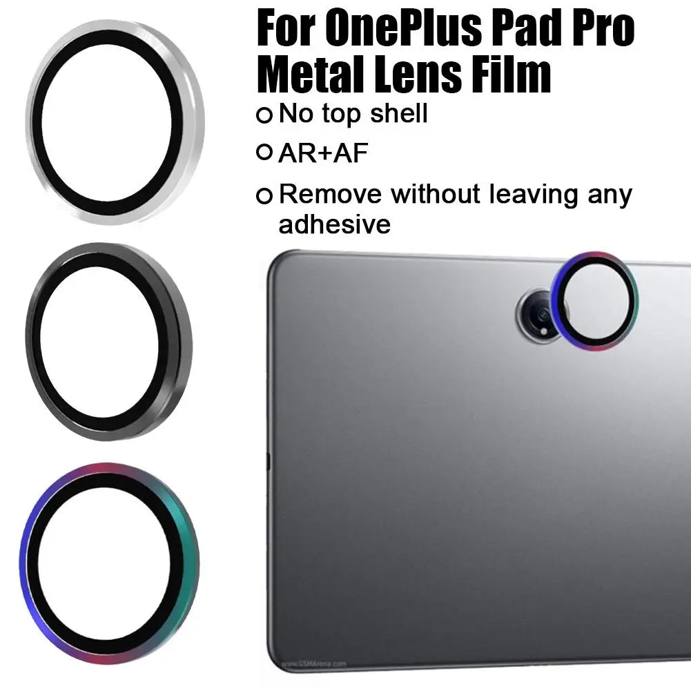 For Oneplus Pad Pro Metal Lens Film Full Cover Camera Wear-resistant Anti-scratch Film Lens And Lens D8k2