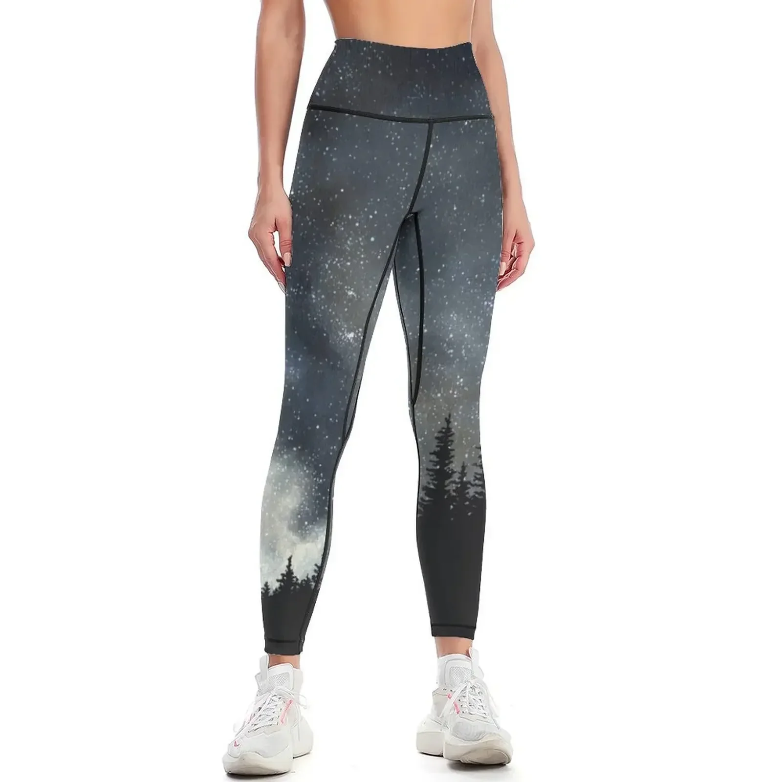 

We Are Stardust - A Milky Way Starscape Leggings gym wear fitness set gym Fitness woman Legging sexy woman Womens Leggings