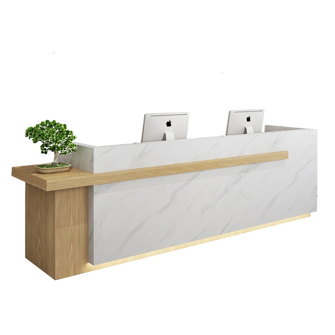 Company Reception Desk Grand Reception Desk Counter Office Table Beauty Salon Clothing Store Cashier