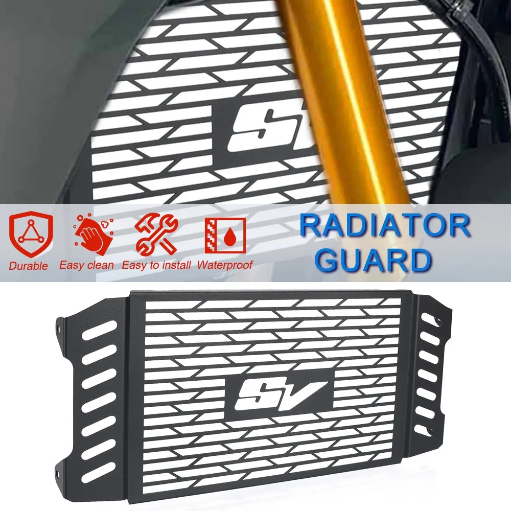 

2025 NEW Motorcycle Radiator Grille Guard Cover For Suzuki SV650X SV650XABS 2018-2025 2024 2023 2022 SV 650 2021 2020 2019 2018