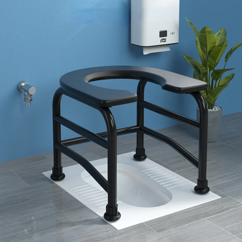 Elderly Toilet Stool Mobile Slip Stool For Shower Pregnant Women Elderly Sanitary Toilet Chair Home Toilet Chair