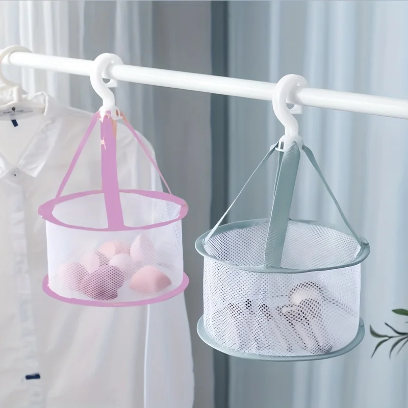 Beauty Egg Drying Mesh Bag Mini Drying Basket Powder Puff Sponge Drying Basket Makeup Brush  Home