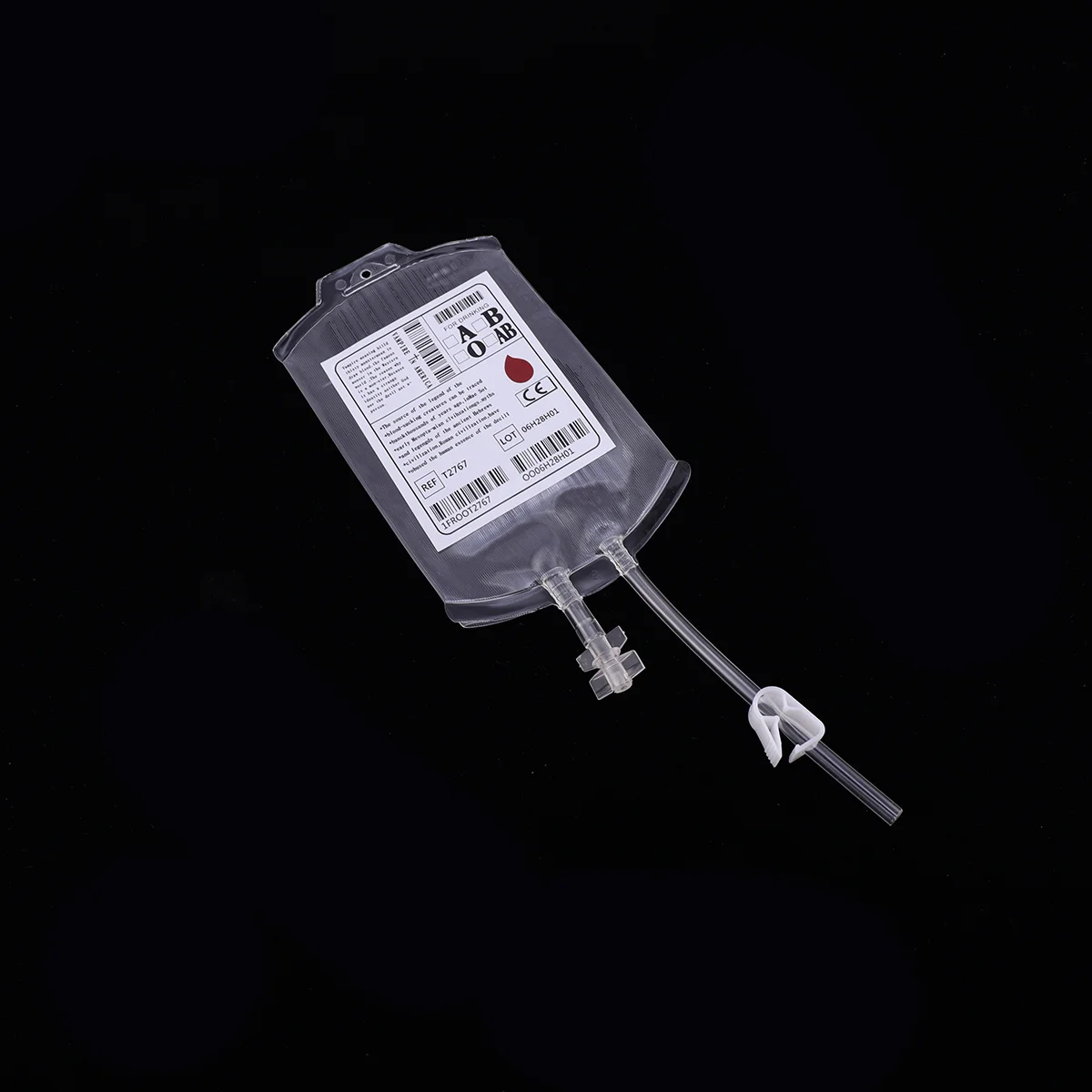 10 Pcs Halloween Blood Bags 400ML Drink Containers Transparent Novelty Beverage Bag for Costume Party Props Safe Food