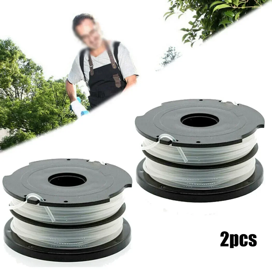 2Pcs A6441X2 Trimmer Double Spool Line For Black & Decker GL315 GL350 GL650 GL337SB GL546SC GL650SBC GL651SB GL652 GL653 GL65