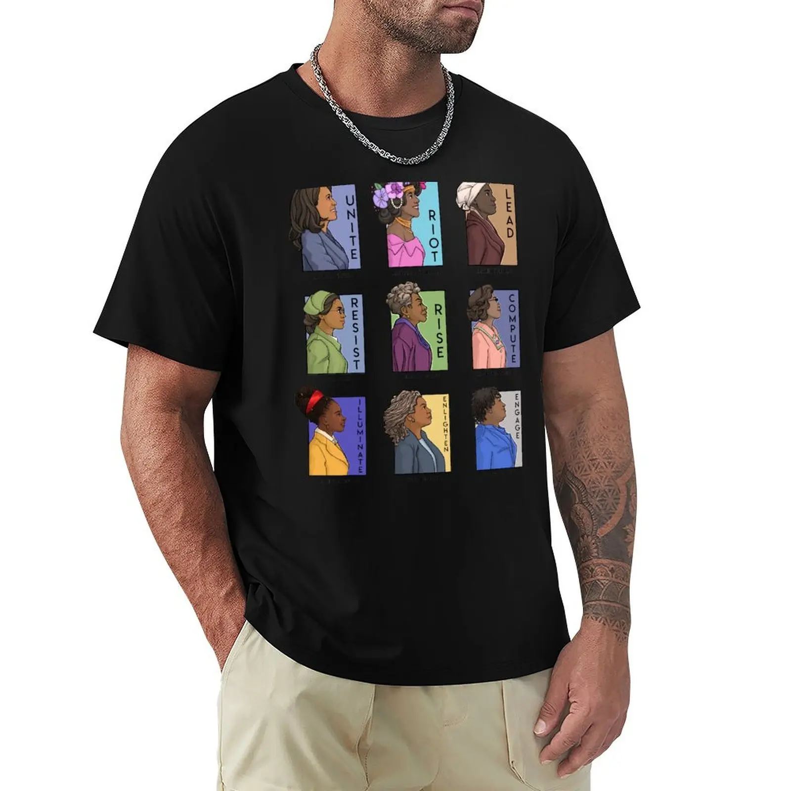 

She Series Real Women - Version 5 T-Shirt Vintage Style Printed Top