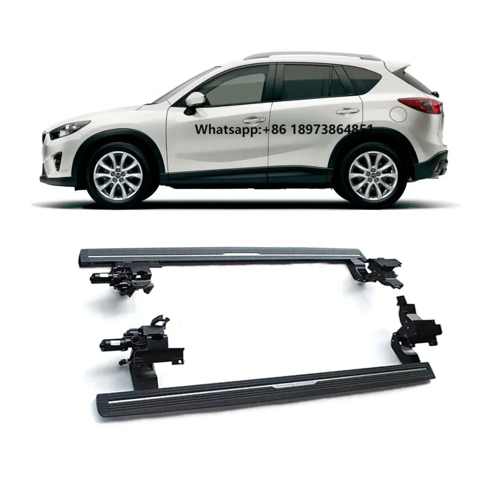 

Custom logo Offroad Suv Car Automatic Power Running Board Electric Side Step for Mazda CX-5 CX-8 4x4 Exterior Accessories