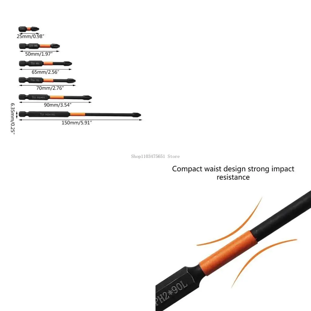 

Набор магнитных сверл для ударных отверток, отверток, дрелей, электрических дрелей