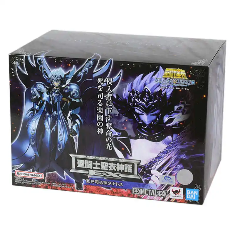 

BANDAI в наличии Saint Cloth Myth EX Ghost Thanatos анимационная экшн-серия фигурка модель игрушка подарочная коллекция игрушек детский подарок