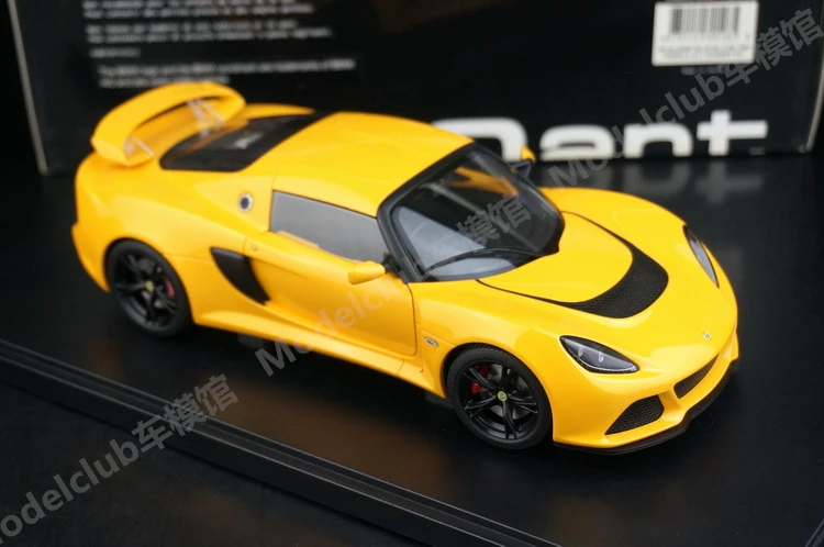 Autoart 1:18 Exige S Gele Legering Volledig Open Simulatie Limited Edition Gelegeerd Metaal Statisch Automodel Speelgoed