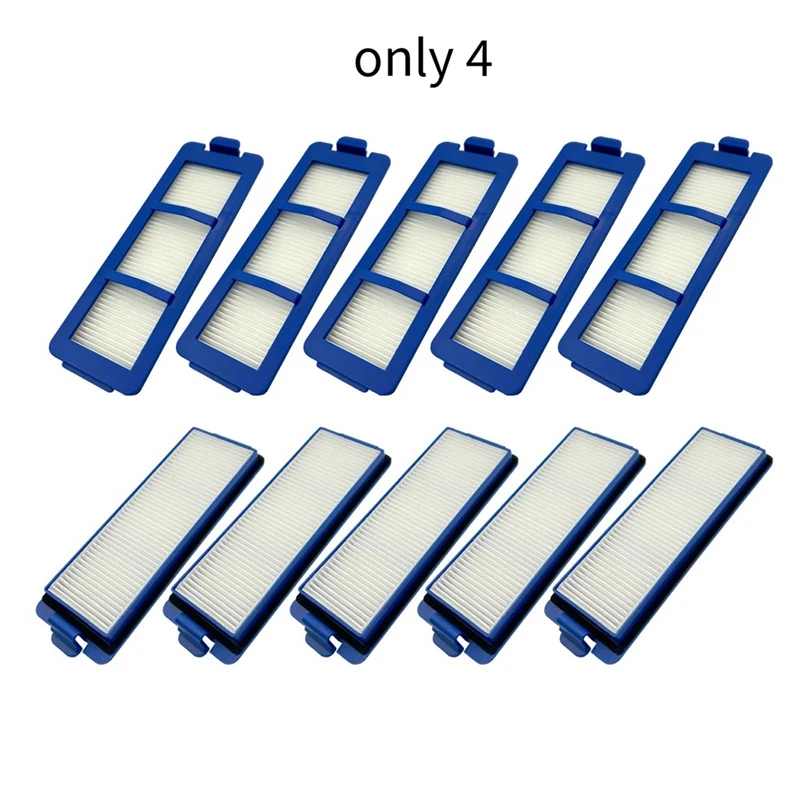 Filtros Hepa para robô aspirador, acessórios de substituição para eufy g40 g40, 4pcs