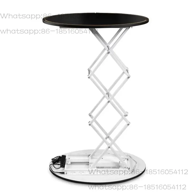 Automatic setting of hydraulic rectangular fabric counter portable foldable promotional table pop-up window