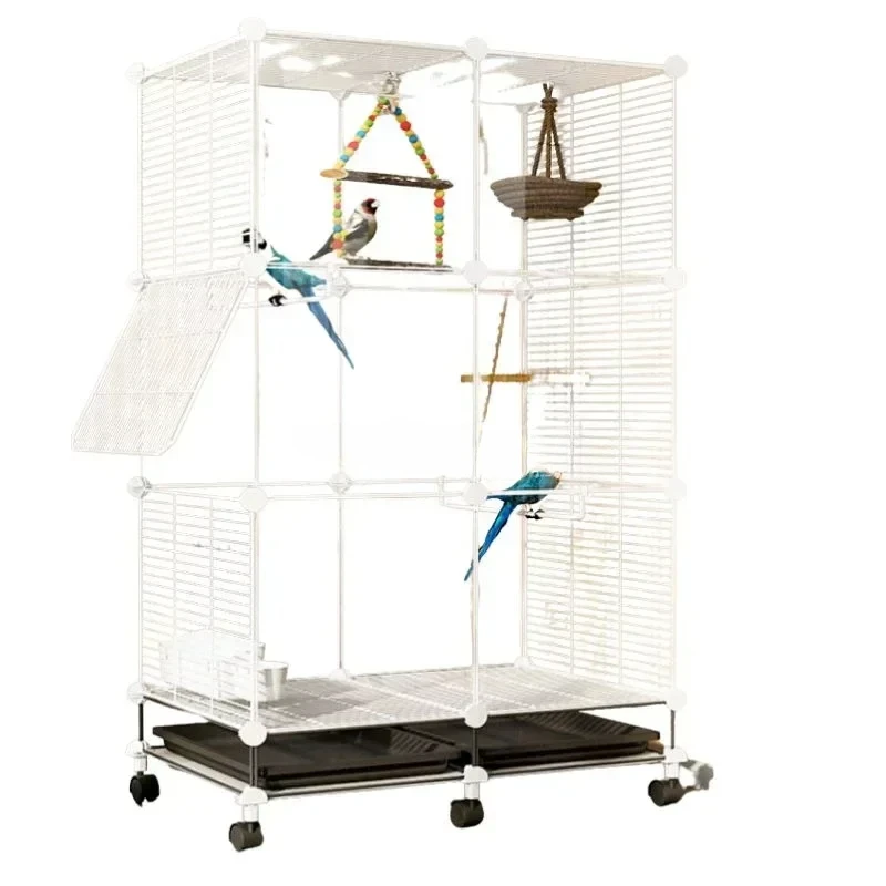 

Special Canary Bird Cages Parrot Budgie Outdoors Portable Large Bird Cages Luxury Park Breeding Birds Supplies