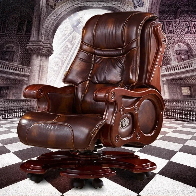 Computer Massage Office Chair Accent Luxury Ergonomic Bedroom Office Chair Recliner Stools Salon Furniture